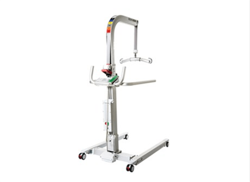 Stand lift patient sit sabina ii chair bed lifts using older hospital hillrom helps clinician mobile female