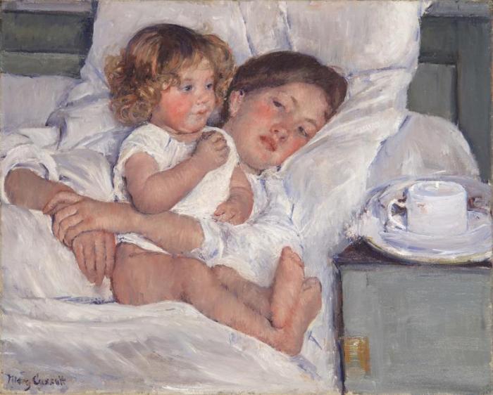 Mary cassatt breakfast in bed analysis