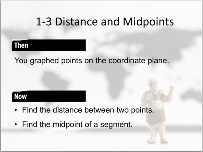 Quiz 1-1 points lines planes distance & midpoint