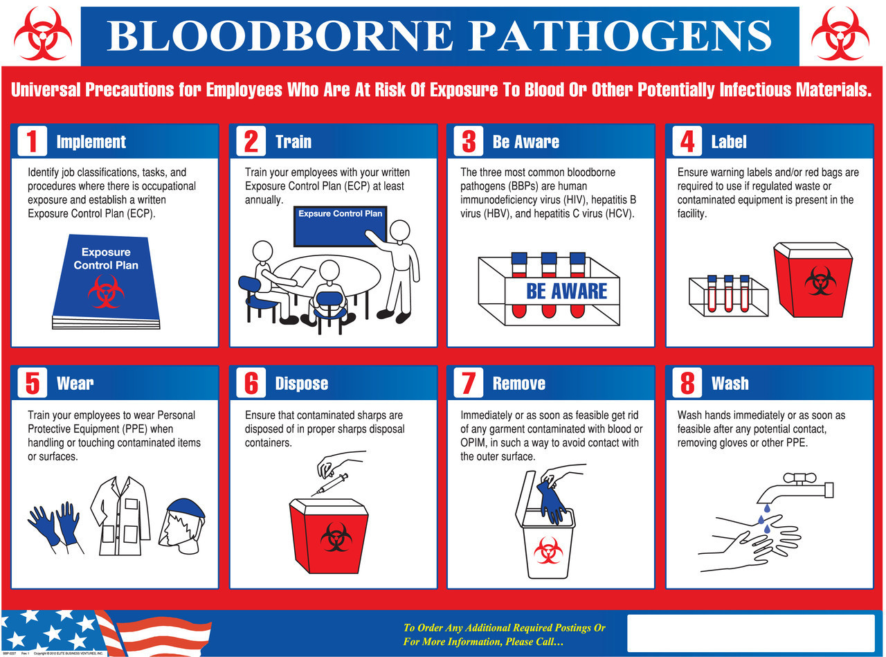 Bloodborne pathogens and standard precautions test answers