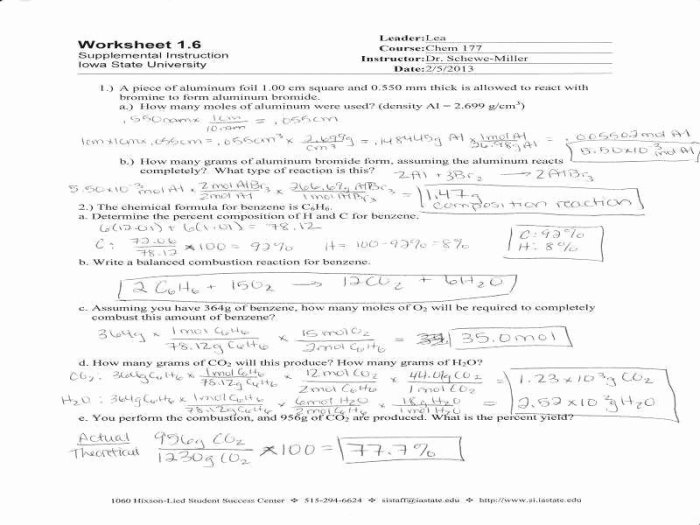 Calculating heat and specific heat worksheet answer key