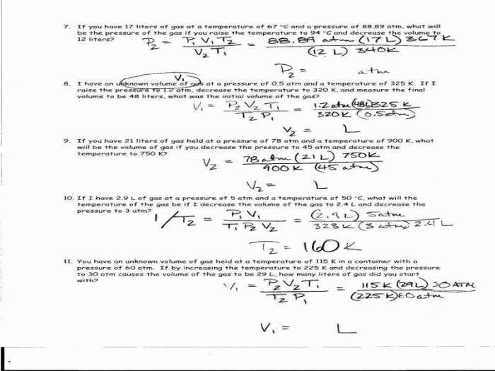 Calculating heat and specific heat worksheet answer key